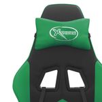PC, gaming si accesorii - Gaming - Accesorii gaming - Scaune gaming - Scaun de jocuri, negru si verde, piele ecologica - Infinity.ro