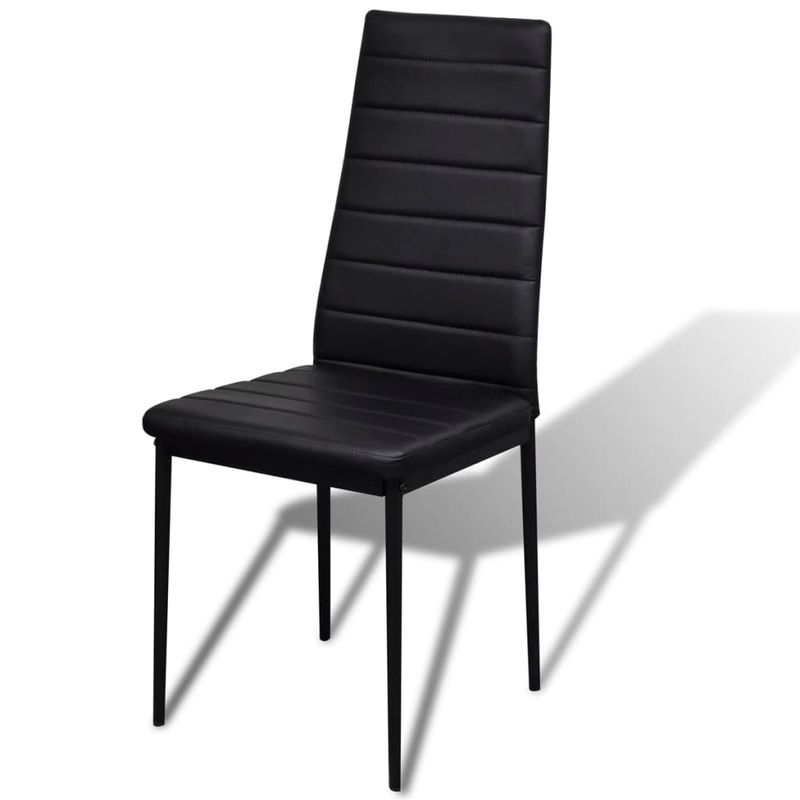 Casa si Gradina - Mobilier - Seturi de mobilier - Seturi bucatarie - Set mobilier de bucatarie, 5 piese, negru - Infinity.ro