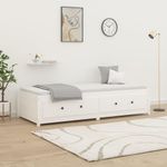 Casa si Gradina - Mobilier - Paturi si accesorii - Paturi - Pat de zi, alb, 80x200 cm, lemn masiv de pin - Infinity.ro