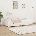 Casa si Gradina - Mobilier - Paturi si accesorii - Paturi - Pat de zi, alb, 80x200 cm, lemn masiv de pin - Infinity.ro