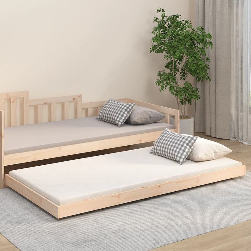 Casa si Gradina - Mobilier - Paturi si accesorii - Paturi - Cadru de pat, 100x200 cm, lemn masiv de pin - Infinity.ro