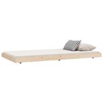 Casa si Gradina - Mobilier - Paturi si accesorii - Paturi - Cadru de pat, 100x200 cm, lemn masiv de pin - Infinity.ro