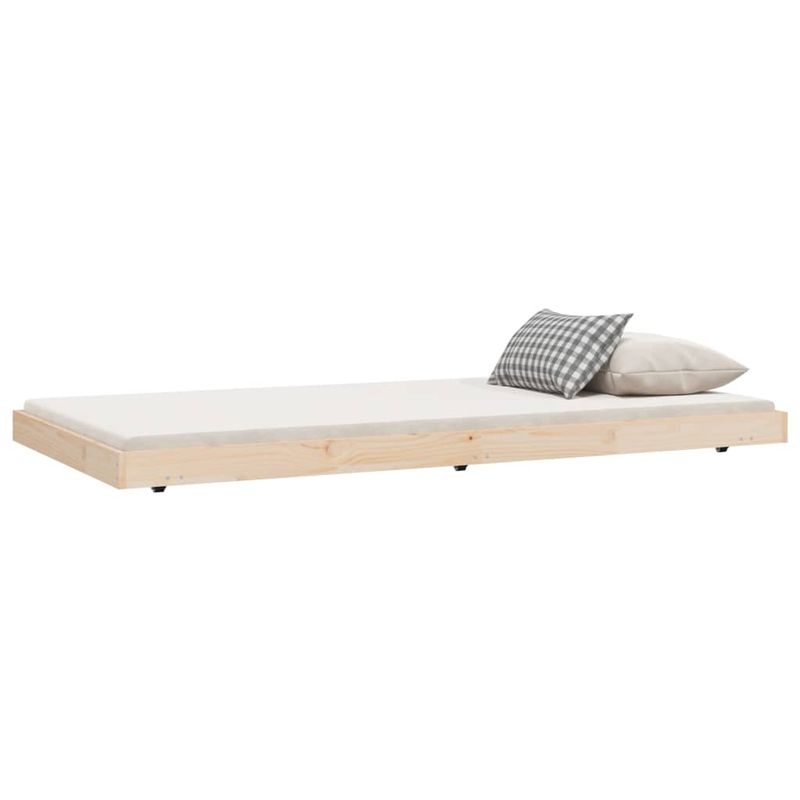 Casa si Gradina - Mobilier - Paturi si accesorii - Paturi - Cadru de pat, 100x200 cm, lemn masiv de pin - Infinity.ro