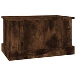 Casa si Gradina - Mobilier - Organizare si depozitare - Cutii depozitare - Raft de depozitare, stejar afumat, 50x30x28 cm, lemn prelucrat - Infinity.ro