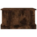 Casa si Gradina - Mobilier - Organizare si depozitare - Cutii depozitare - Raft de depozitare, stejar afumat, 50x30x28 cm, lemn prelucrat - Infinity.ro