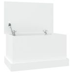 Casa si Gradina - Mobilier - Organizare si depozitare - Cutii depozitare - Raft de depozitare, alb, 50x30x28 cm, lemn prelucrat - Infinity.ro
