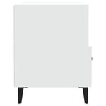 Casa si Gradina - Mobilier - Comode si corpuri - Noptiere - Noptiera, alb, lemn prelucrat - Infinity.ro