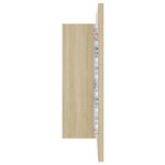 Casa si Gradina - Mobilier - Comode si corpuri - Masute de toaleta - Dulap de baie cu oglinda & LED, stejar Sonoma, 40x12x45 acril - Infinity.ro