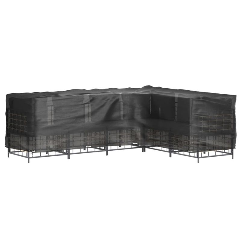 Casa si Gradina - Textile si covoare - Huse pentru mobilier - Husa mobilier de gradina, 2 buc., 16 ocheti, 260x210x80 cm - Infinity.ro