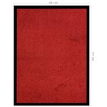Casa si Gradina - Textile si covoare - Covoare - Covorase intrare - Covoras intrare, rosu, 40x60 cm - Infinity.ro