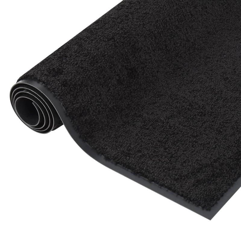 Casa si Gradina - Textile si covoare - Covoare - Covorase intrare - Covoras intrare, negru, 80x120 cm - Infinity.ro
