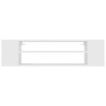 Casa si Gradina - Mobilier - Comode si corpuri - Comode - Dulap TV suspendat, alb, 100x30x26,5 cm, PAL - Infinity.ro