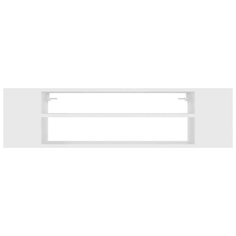 Casa si Gradina - Mobilier - Comode si corpuri - Comode - Dulap TV suspendat, alb, 100x30x26,5 cm, PAL - Infinity.ro