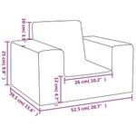 Casa si Gradina - Mobilier - Mobilier copii - Mobilier camera copiilor - Canapea pentru copii, crem, plus moale - Infinity.ro