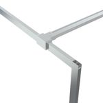 Casa si Gradina - Sanitare - Cazi si cabine de dus - Paravane si usi - Paravan de dus walk-in argintiu 80x195 cm sticla ESG transparenta - Infinity.ro