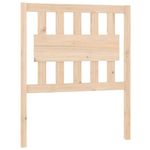 Casa si Gradina - Mobilier - Paturi si accesorii - Accesorii paturi - Tablie de pat, 80,5x4x100 cm, lemn masiv de pin - Infinity.ro
