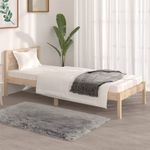 Casa si Gradina - Mobilier - Paturi si accesorii - Paturi - Cadru de pat mic single, 75x190 cm, lemn masiv de pin - Infinity.ro