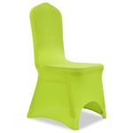 Casa si Gradina - Textile si covoare - Huse pentru mobilier - Husa de scaun elastica, 6 buc., verde - Infinity.ro