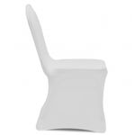 Casa si Gradina - Textile si covoare - Huse pentru mobilier - Husa de scaun elastica, 6 buc., alb - Infinity.ro