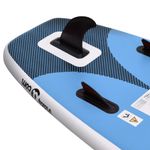 Sport si Outdoor - Sporturi acvatice - Sporturi pe placa - Stand up paddle - Set placa paddleboarding gonflabila, albastru, 300x76x10 cm - Infinity.ro