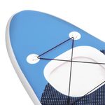 Sport si Outdoor - Sporturi acvatice - Sporturi pe placa - Stand up paddle - Set placa paddleboarding gonflabila, albastru, 300x76x10 cm - Infinity.ro