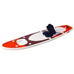 Sport si Outdoor - Sporturi acvatice - Sporturi pe placa - Stand up paddle - Set placa paddleboarding gonflabila, rosu, 300x76x10 cm - Infinity.ro