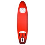 Sport si Outdoor - Sporturi acvatice - Sporturi pe placa - Stand up paddle - Set placa paddleboarding gonflabila, rosu, 300x76x10 cm - Infinity.ro