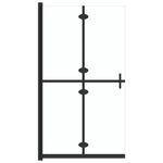 Casa si Gradina - Sanitare - Cazi si cabine de dus - Paravane si usi - Perete de dus walk-in pliabil 70x190 cm sticla ESG transparenta - Infinity.ro