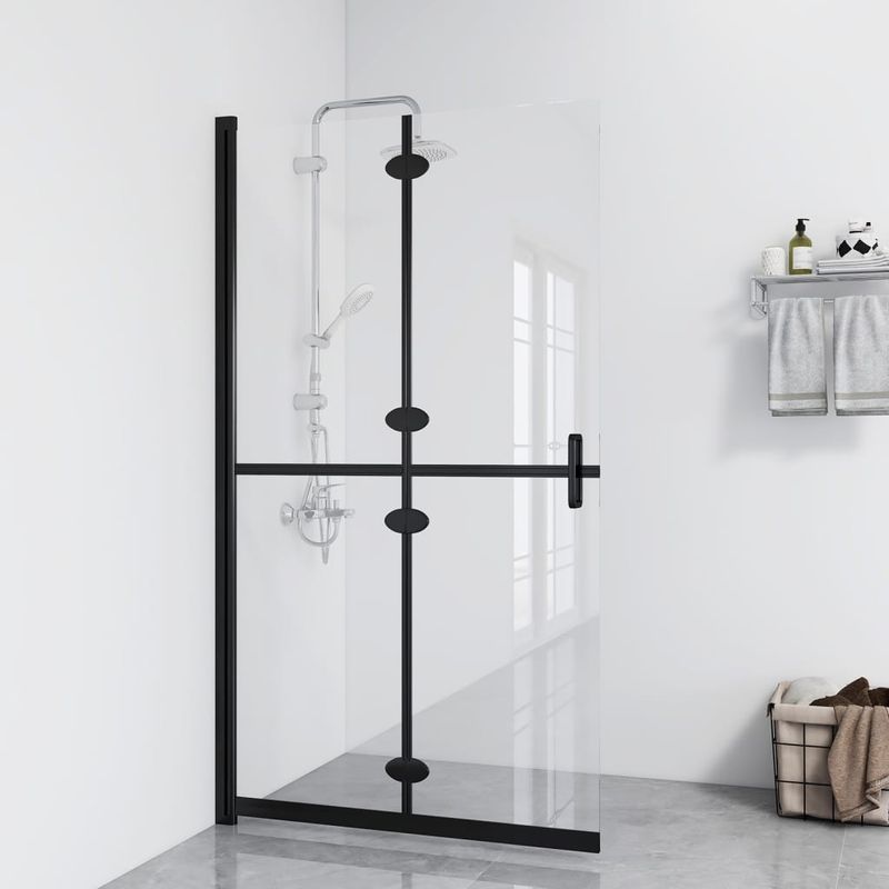 Casa si Gradina - Sanitare - Cazi si cabine de dus - Paravane si usi - Perete de dus walk-in pliabil 70x190 cm sticla ESG transparenta - Infinity.ro