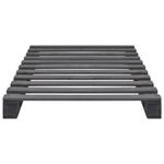 Casa si Gradina - Mobilier - Paturi si accesorii - Paturi - Cadru de pat din paleti, gri, 90 x 200 cm, lemn masiv de pin - Infinity.ro