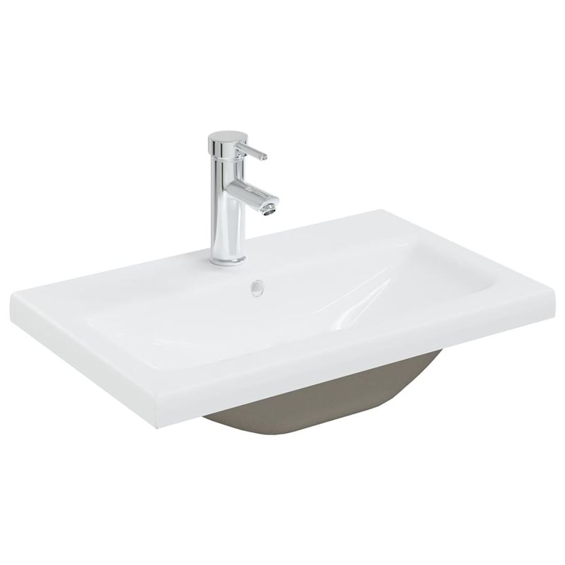 Casa si Gradina - Mobilier - Seturi de mobilier - Seturi baie - Set mobilier de baie, alb, lemn prelucrat - Infinity.ro