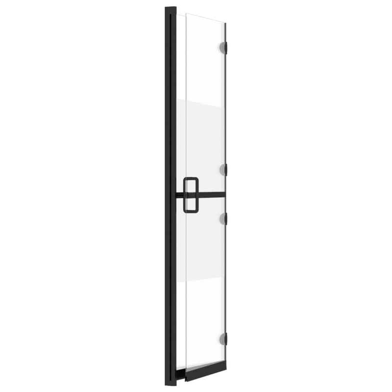 Casa si Gradina - Sanitare - Cazi si cabine de dus - Paravane si usi - Perete de dus walk-in pliabil , 70x190 cm, sticla ESG jumatate mata - Infinity.ro