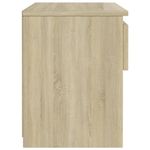 Casa si Gradina - Mobilier - Comode si corpuri - Noptiere - Noptiera, 2 buc., stejar Sonoma, 40x30x39 cm, PAL - Infinity.ro