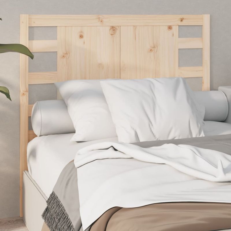 Casa si Gradina - Mobilier - Paturi si accesorii - Accesorii paturi - Tablie de pat, 81x4x100 cm, lemn masiv de pin - Infinity.ro