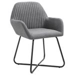 Casa si Gradina - Mobilier - Scaune si fotolii - Scaune - Scaune de bucatarie pivotante, 4 buc., gri inchis, textil - Infinity.ro