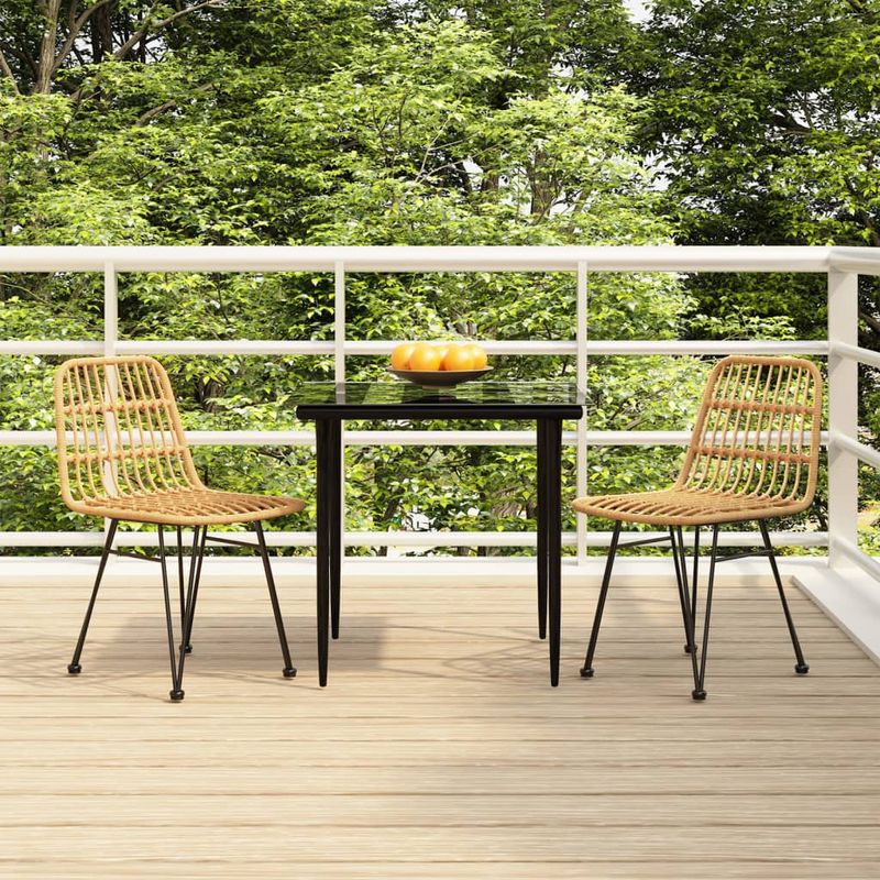 Casa si Gradina - Gradina si terasa - Mobilier exterior - Seturi mobila gradina - Set mobilier de gradina, 3 piese, poliratan - Infinity.ro