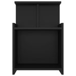 Casa si Gradina - Mobilier - Comode si corpuri - Noptiere - Noptiera, negru, 40x35x60 cm, PAL - Infinity.ro
