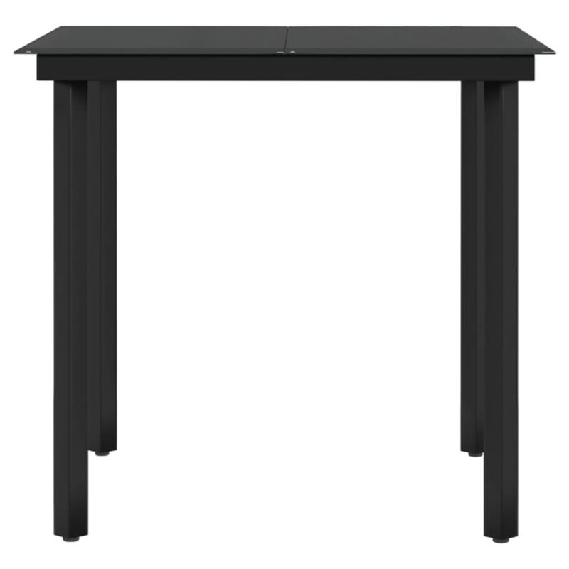 Casa si Gradina - Gradina si terasa - Mobilier exterior - Seturi mobila gradina - Set mobilier de gradina cu perne, 3 piese, negru - Infinity.ro