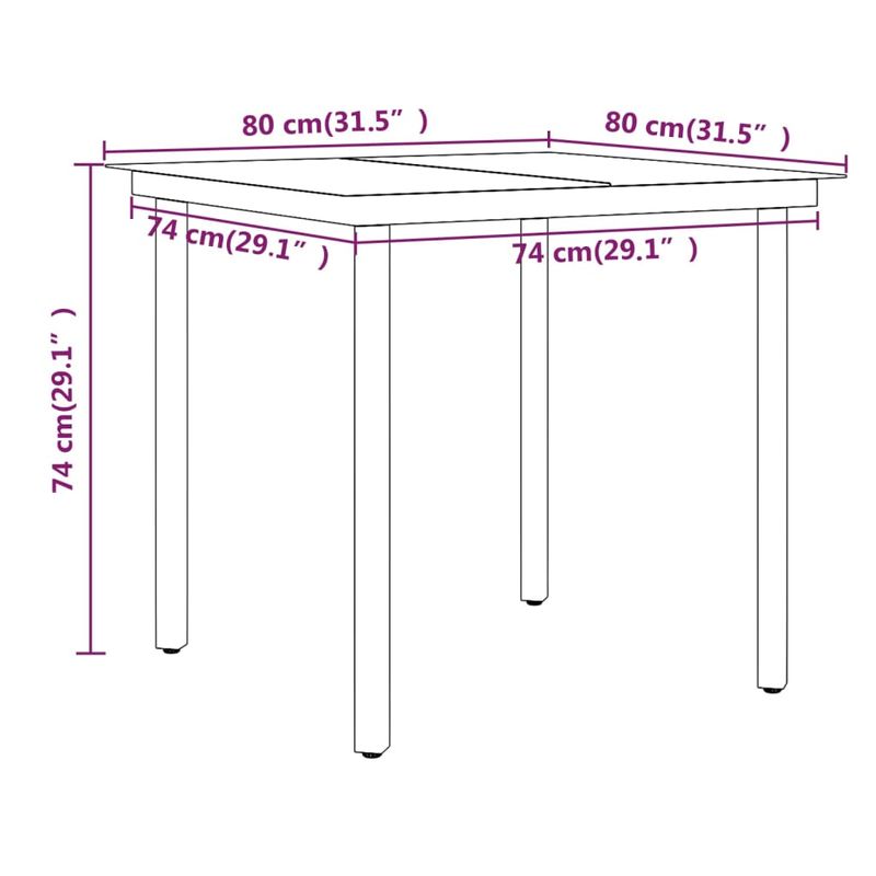 Casa si Gradina - Gradina si terasa - Mobilier exterior - Seturi mobila gradina - Set mobilier de gradina cu perne, 3 piese, negru - Infinity.ro