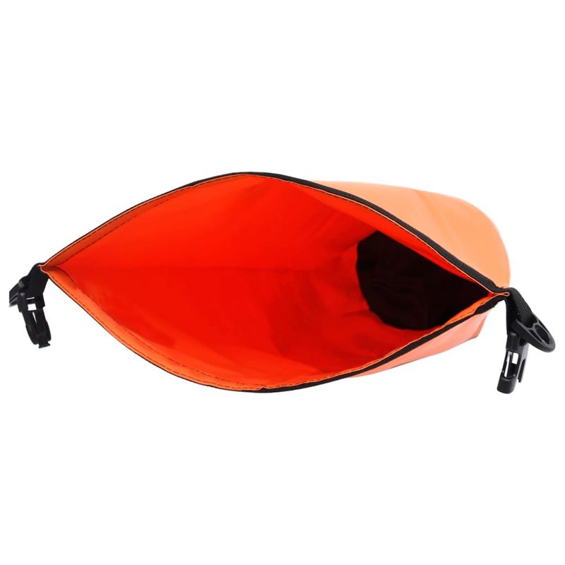 Sport si Outdoor - Sporturi acvatice - Rafting, caiac si canoe - Rucsac impermeabil cu fermoar, portocaliu, 30 L, PVC - Infinity.ro