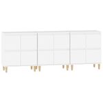 Casa si Gradina - Mobilier - Comode si corpuri - Comode - Servante, 3 buc, alb, 60x35x70 cm, lemn prelucrat - Infinity.ro