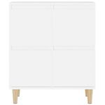 Casa si Gradina - Mobilier - Comode si corpuri - Comode - Servante, 3 buc, alb, 60x35x70 cm, lemn prelucrat - Infinity.ro