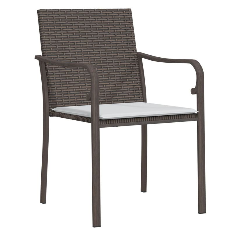 Casa si Gradina - Gradina si terasa - Mobilier exterior - Seturi mobila gradina - Set mobilier de gradina cu perne, 5 piese, poliratan si otel - Infinity.ro