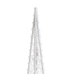 Casa si Gradina - Decoratiuni - Decoratiuni de sezon - Con de lumina cu LED decorativ, alb rece, 90 cm, acrilic - Infinity.ro