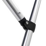 Auto si Moto - Ambarcatiuni - Accesorii ambarcatiuni - Parasolar barca Bimini cu 3 arcuri, alb, 183x140x137 cm - Infinity.ro