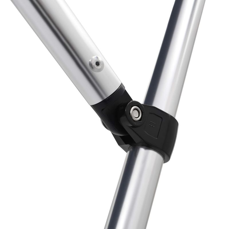 Auto si Moto - Ambarcatiuni - Accesorii ambarcatiuni - Parasolar barca Bimini cu 3 arcuri, alb, 183x140x137 cm - Infinity.ro