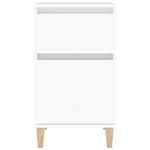 Casa si Gradina - Mobilier - Comode si corpuri - Noptiere - Noptiera, alb, 40x35x70 cm - Infinity.ro