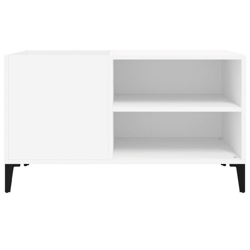 Casa si Gradina - Mobilier - Comode si corpuri - Comode - Comoda discuri, alb, 84,5x38x48 cm, lemn prelucrat - Infinity.ro