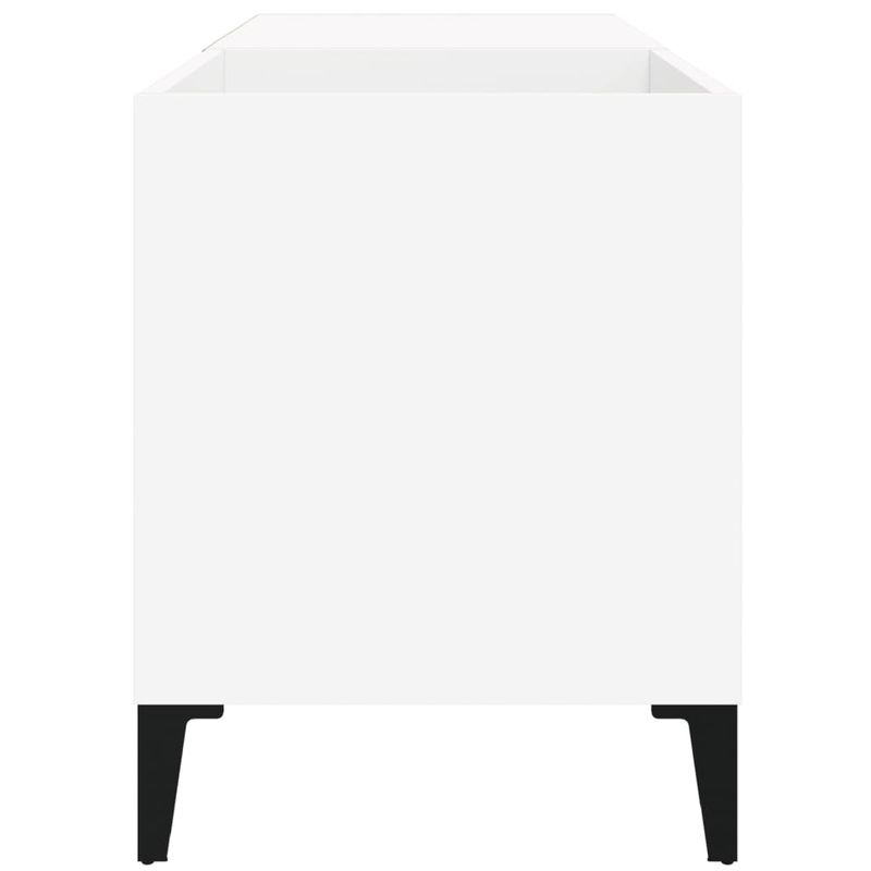 Casa si Gradina - Mobilier - Comode si corpuri - Comode - Comoda discuri, alb, 84,5x38x48 cm, lemn prelucrat - Infinity.ro