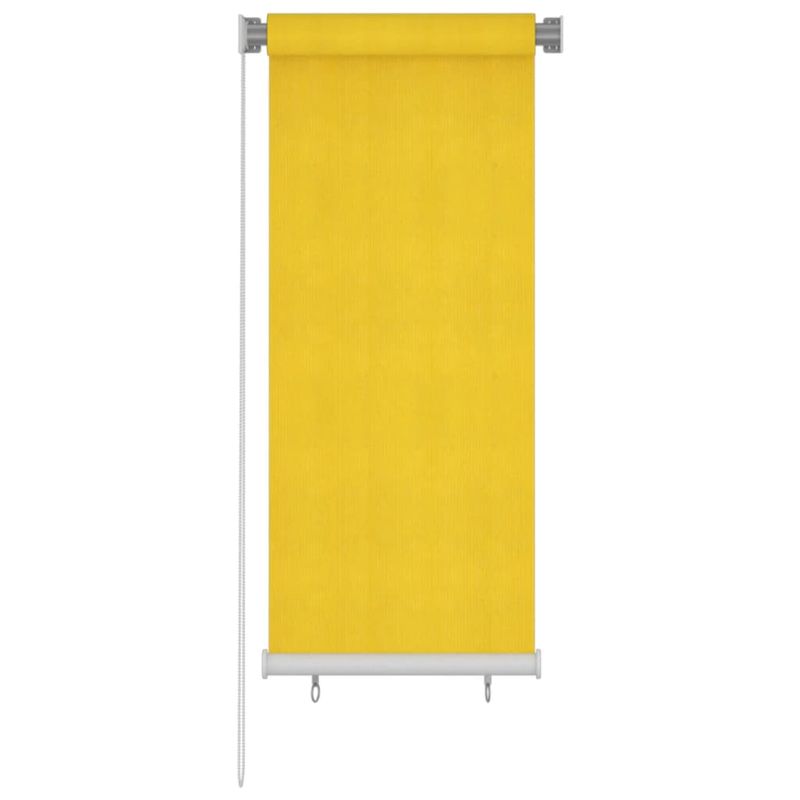 Casa si Gradina/Textile si covoare/Rulouri si jaluzele - Jaluzea tip rulou de exterior, galben, 60x140 cm, HDPE - Infinity.ro
